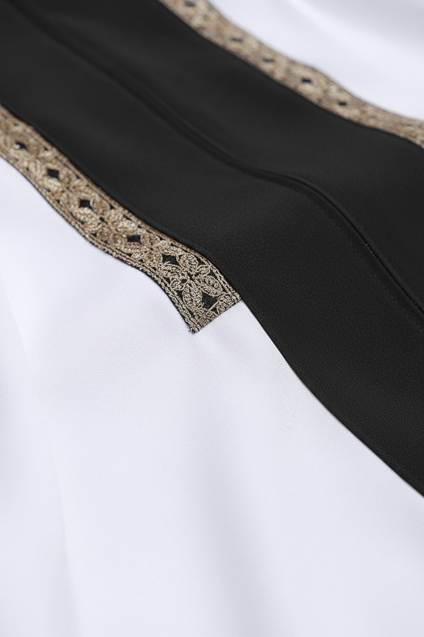 Premium Two-Tone Lantern Sleeve Choir & Clergy Robe - Stage Performance Gown - Graduation Seller