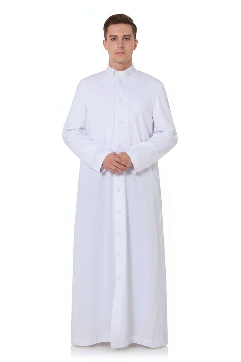 Premium Unisex Clergy & Liturgy Robe - Pulpit & Ceremony Gown - Graduation Seller