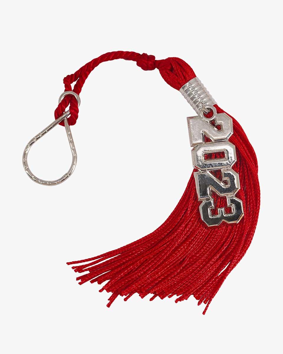 Tassel Keychain with Year Charm - Graduation Gown 