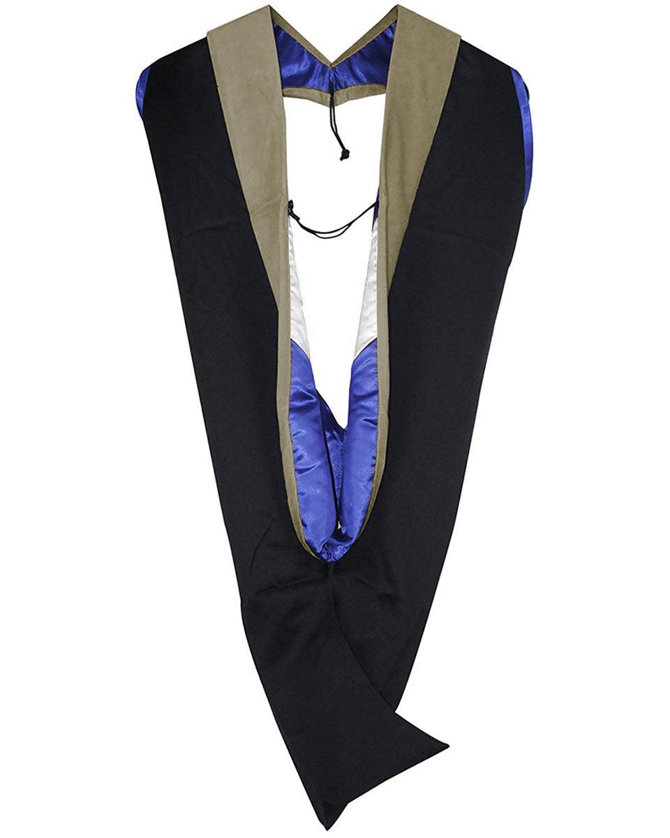 Deluxe Master Hood - 20 Color Combinations Available - Graduation Gown 