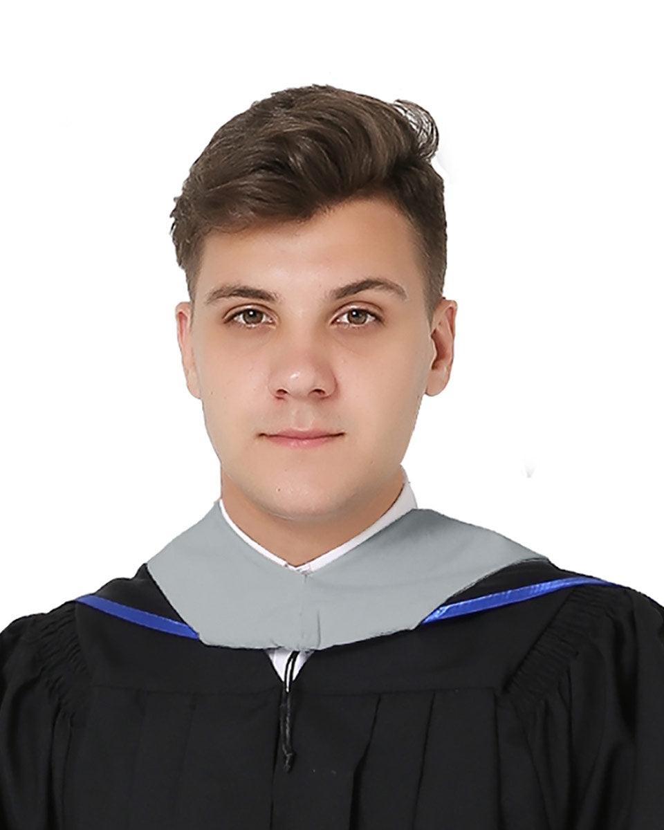 Deluxe Master Hood - 20 Color Combinations Available - Graduation Gown 