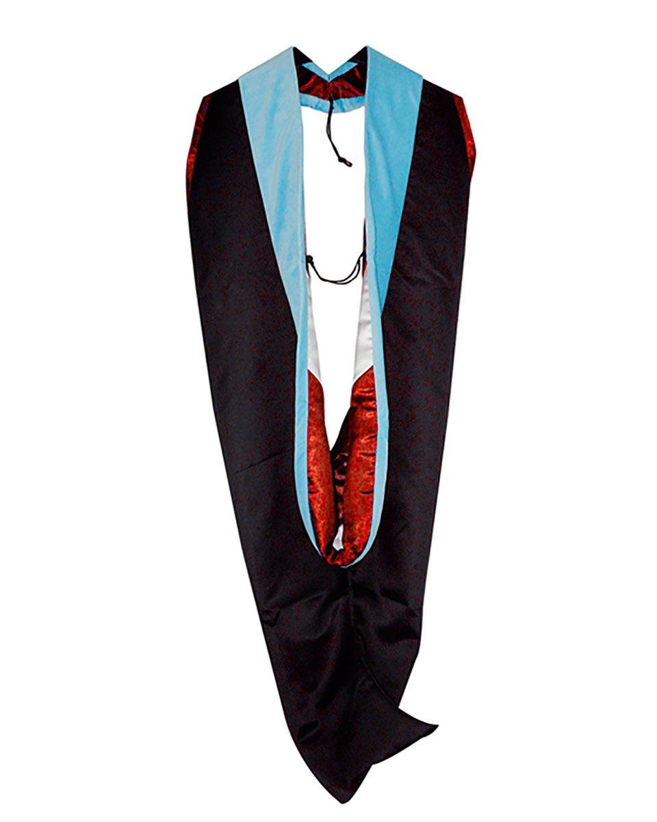Deluxe Master Hood - 20 Color Combinations Available - Graduation Gown 