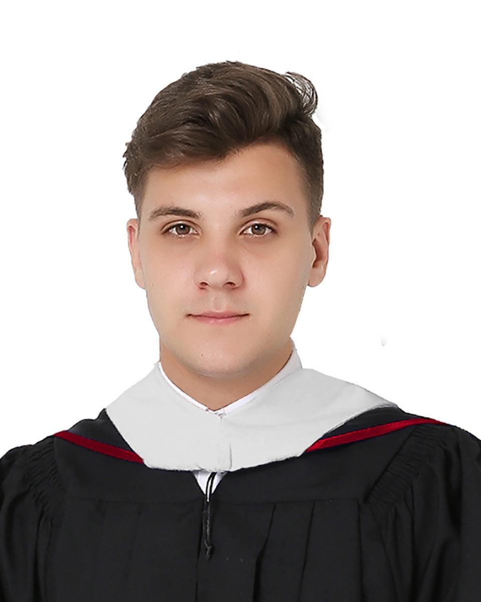 Deluxe Master Hood - 20 Color Combinations Available - Graduation Gown 