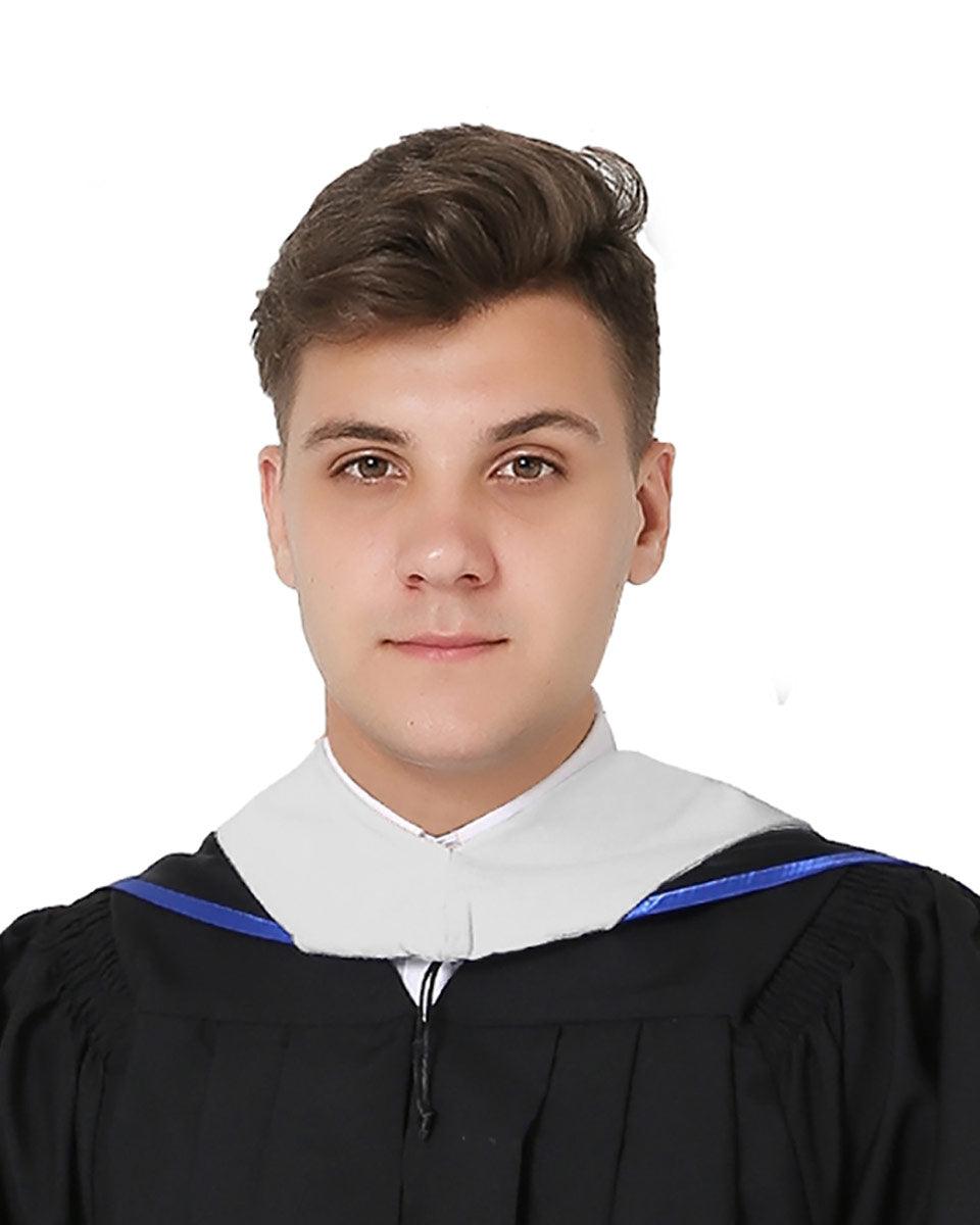 Deluxe Master Hood - 20 Color Combinations Available - Graduation Gown 