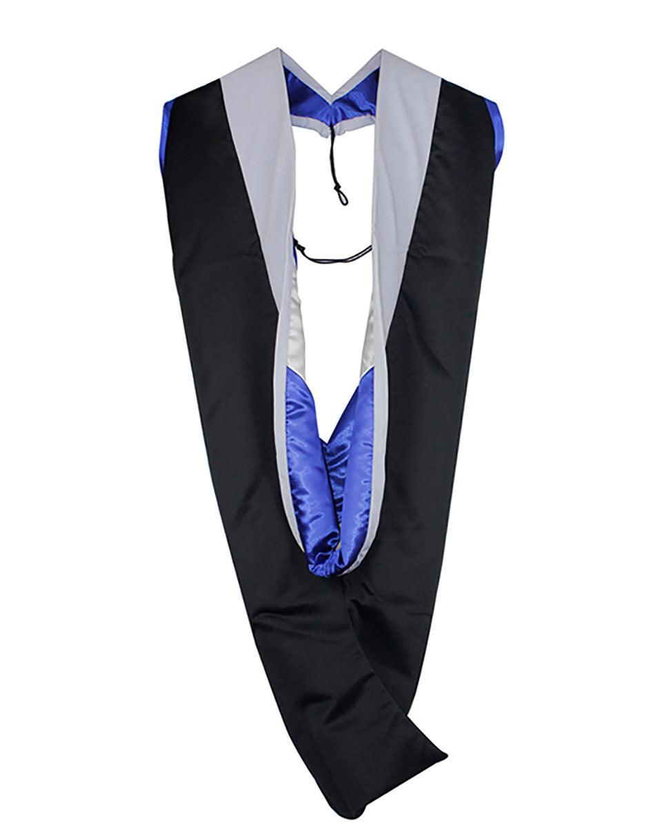 Deluxe Master Hood - 20 Color Combinations Available - Graduation Gown 