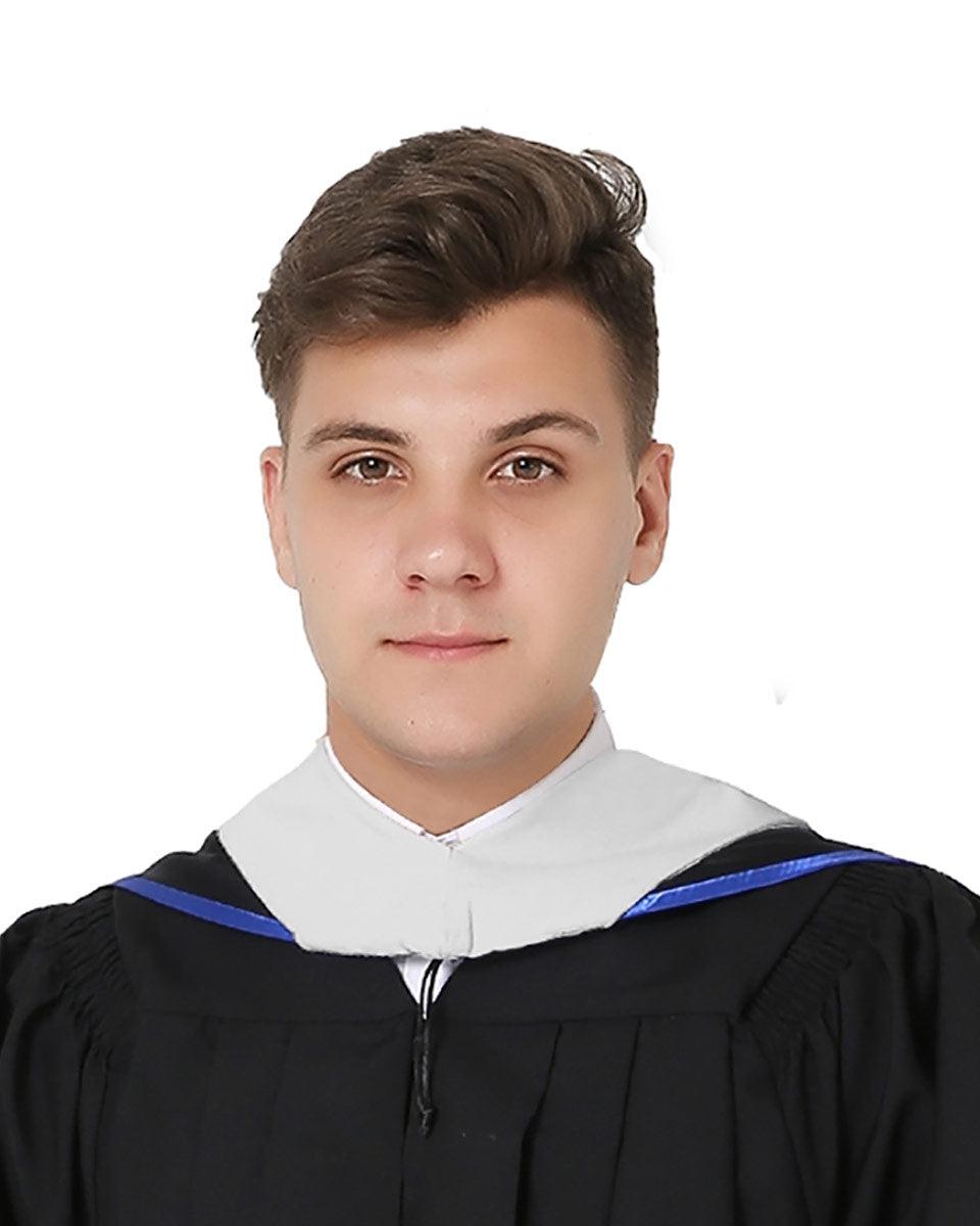 Deluxe Master Hood - 20 Color Combinations Available - Graduation Gown 