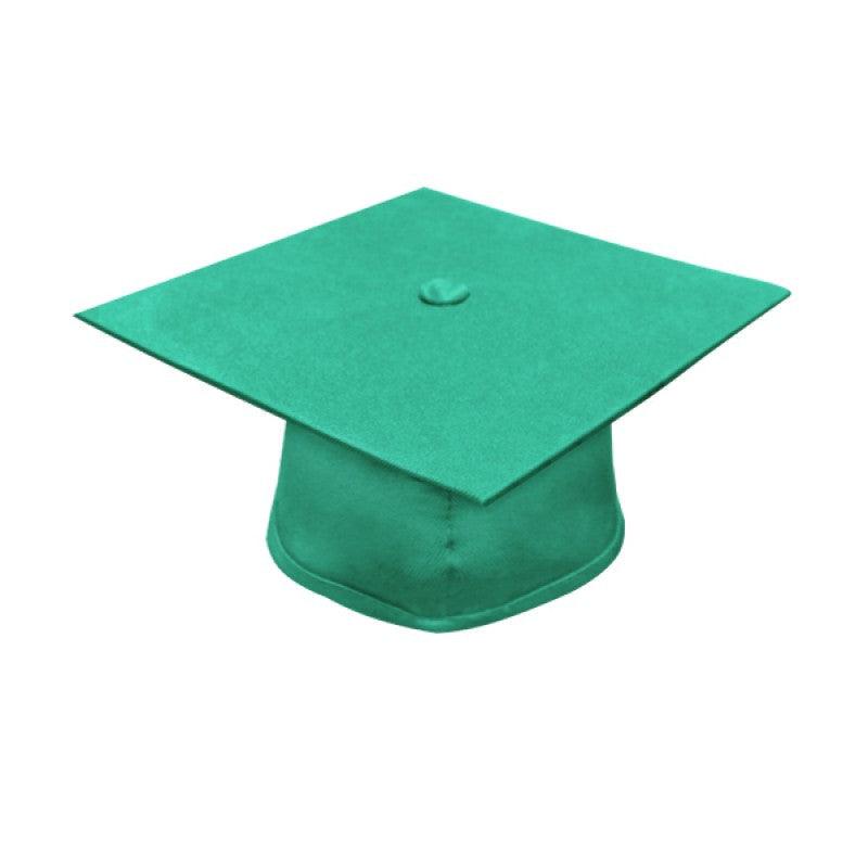 Matte Emerald Green High School Cap & Gown - Graduation Gown 