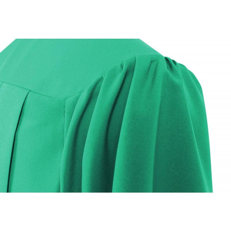 Matte Emerald Green High School Cap & Gown - Graduation Gown 