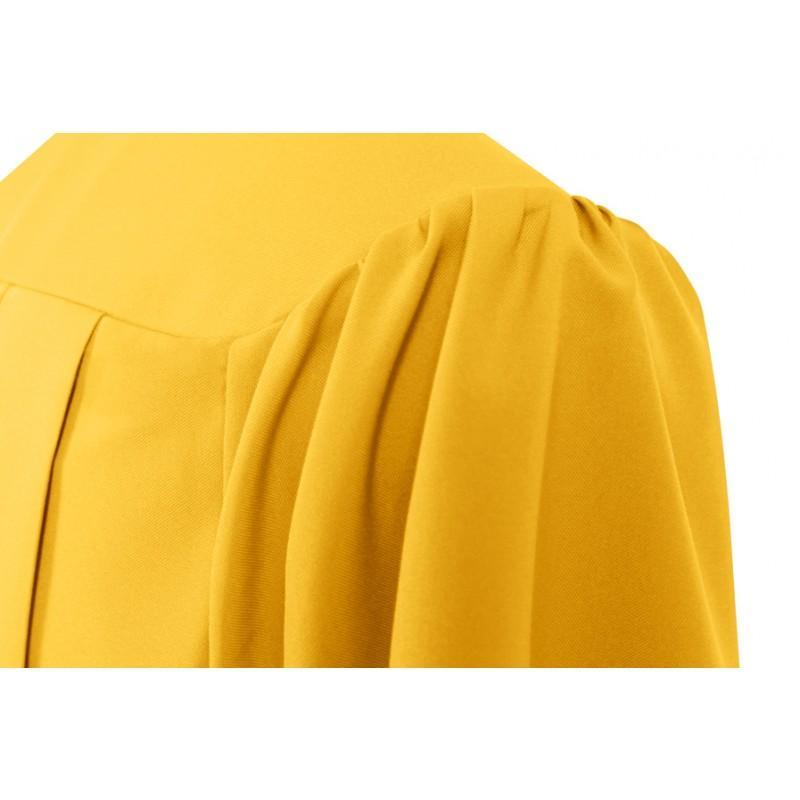 Matte Gold Bachelors Cap & Gown - Graduation Gown 