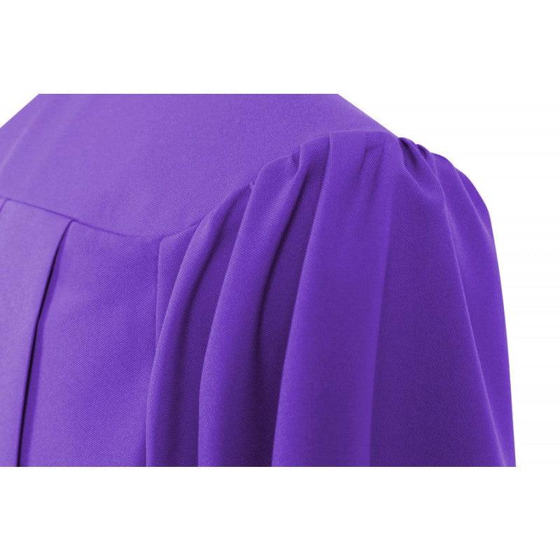 Matte Purple Elementary Cap & Gown - Graduation Gown 