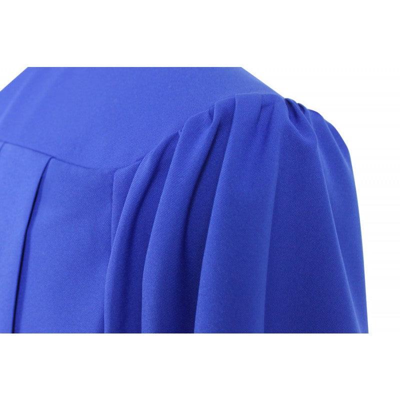 Matte Royal Blue High School Cap & Gown - Graduation Gown 