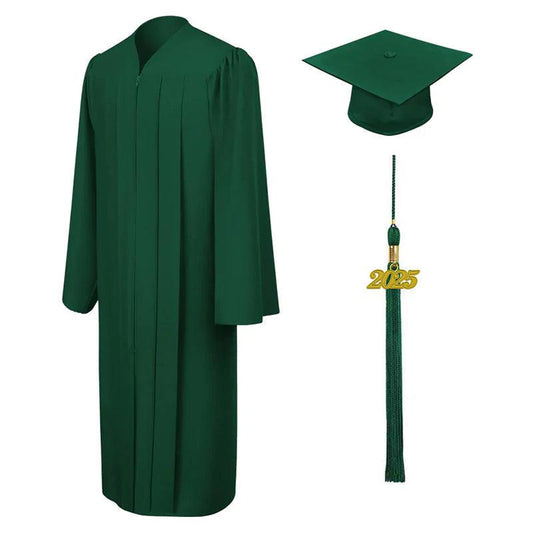Matte Hunter High School Cap & Gown - Graduation Gown 