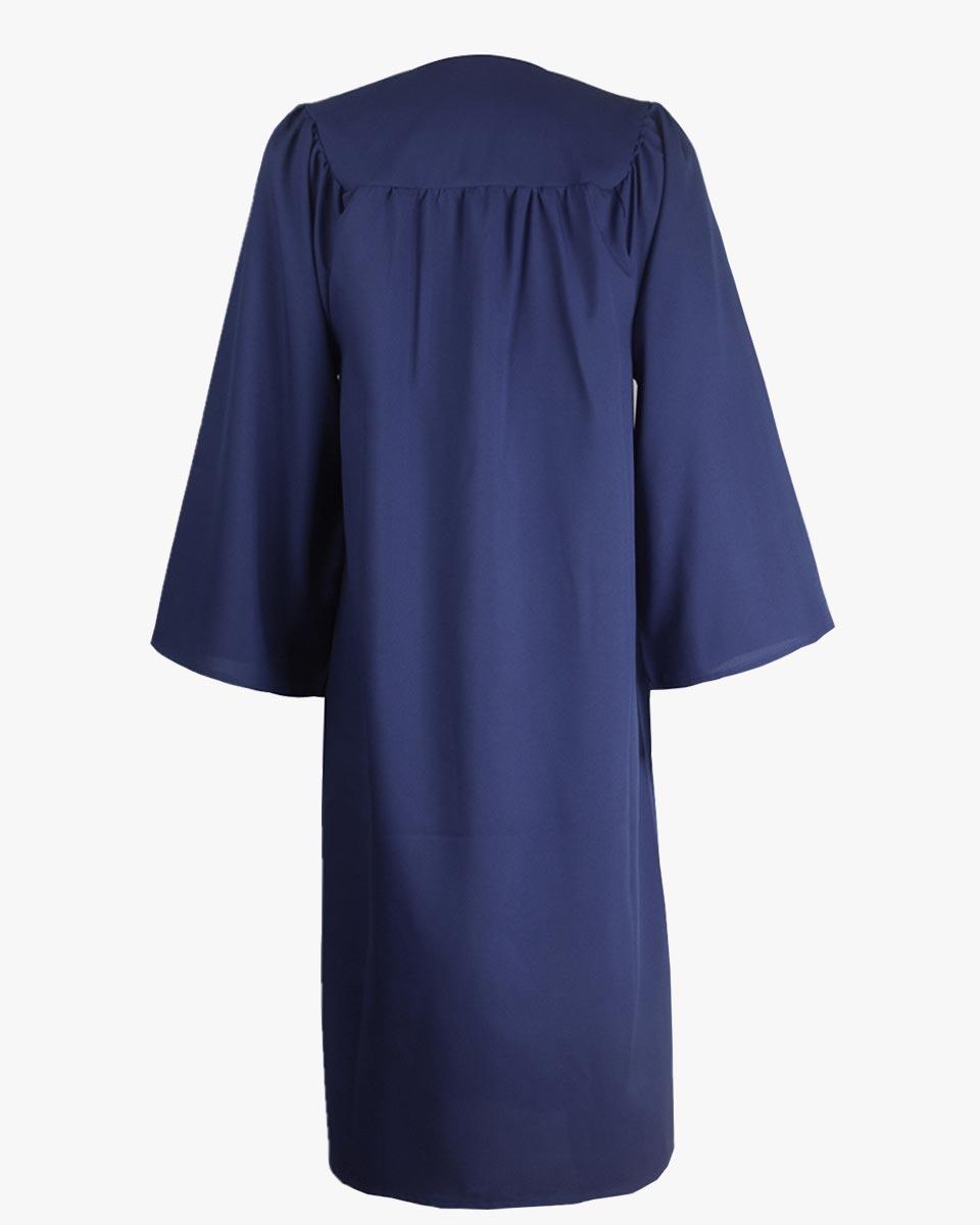 High School Premium Matte Graduation Gown Only - Navy TEST - Graduation Gown 