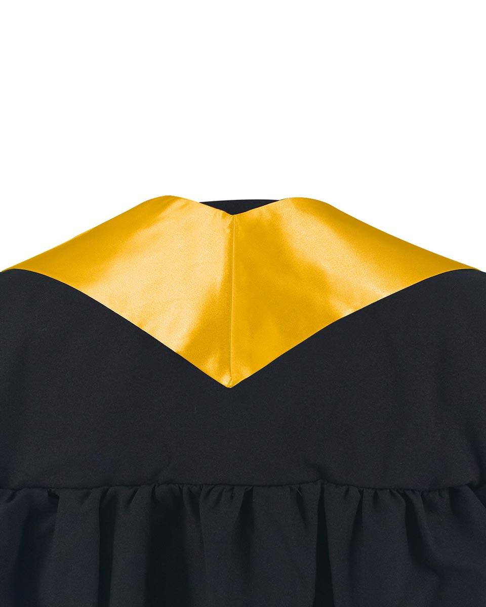 Plain Graduation Stole - 16 Colors Available - Graduation Gown 