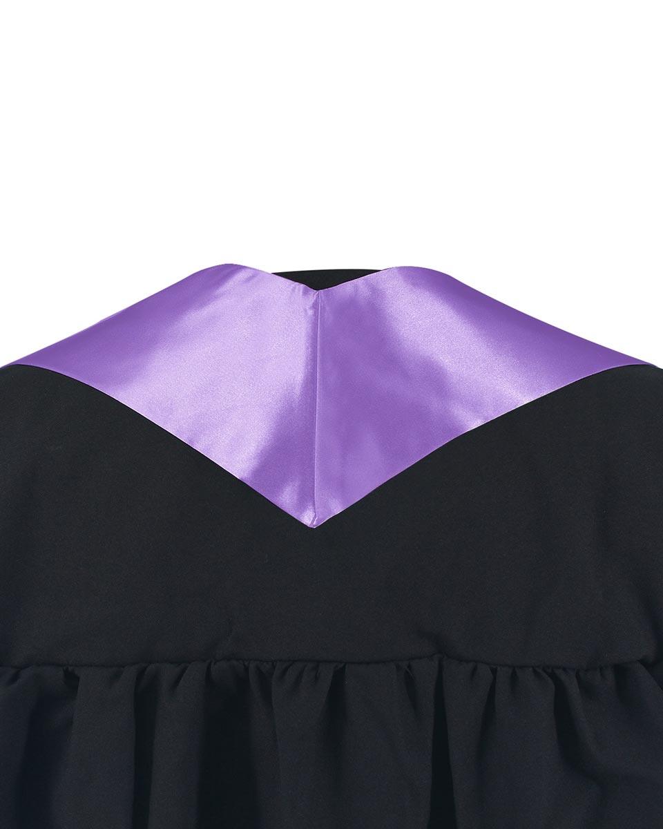 Plain Graduation Stole - 16 Colors Available - Graduation Gown 