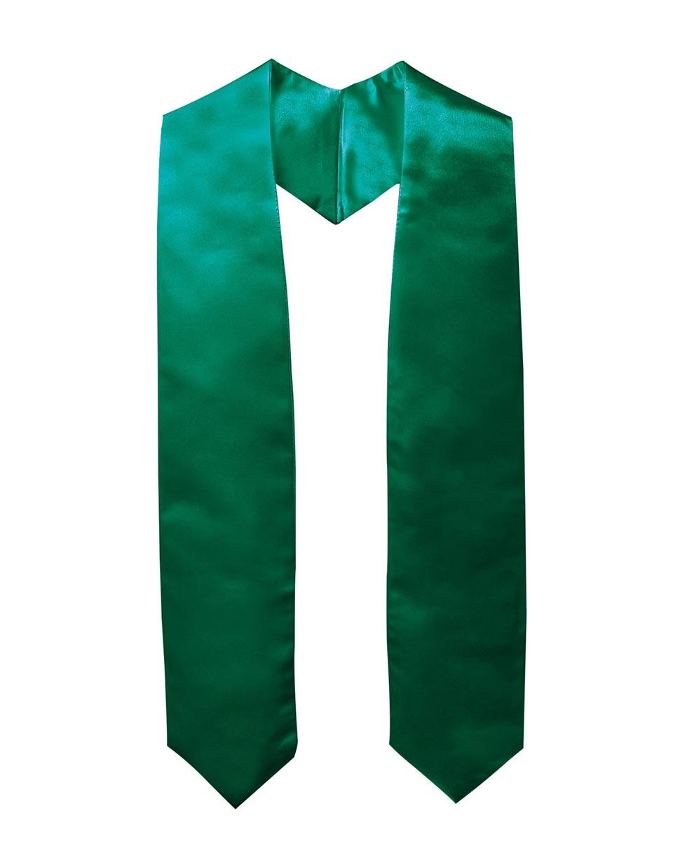 Plain Graduation Stole (Youth) - 15 Colors Available - Graduation Gown 