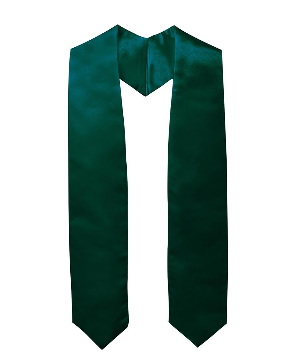 Plain Graduation Stole (Youth) - 15 Colors Available - Graduation Gown 