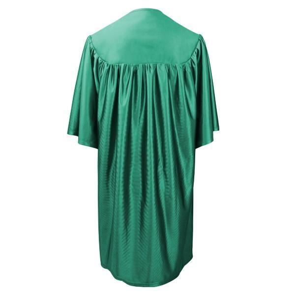 Shiny Emerald Green Kindergarten/Preschool Gown - Graduation Gown 