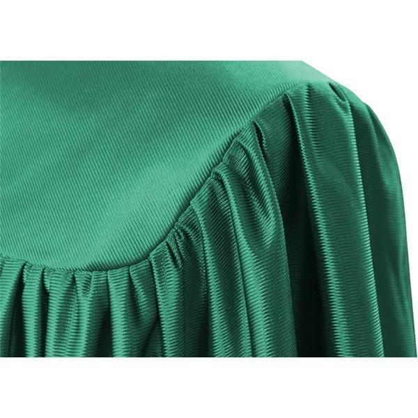 Shiny Emerald Green Kindergarten/Preschool Gown - Graduation Gown 