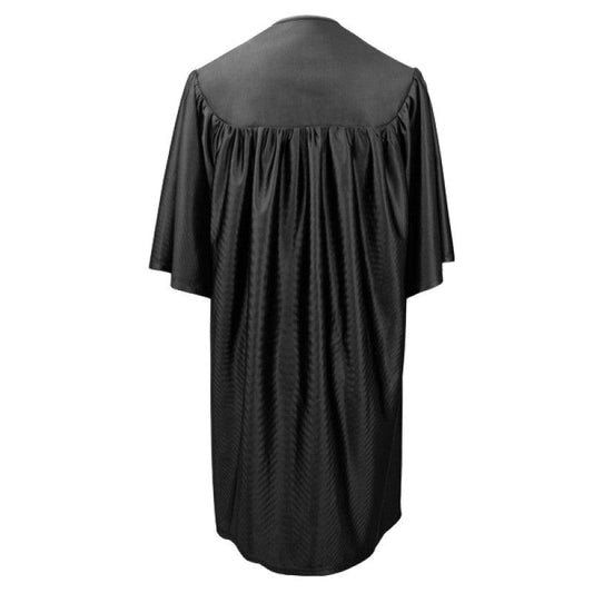Shiny Black Kindergarten/Preschool Cap & Gown - Graduation Gown 