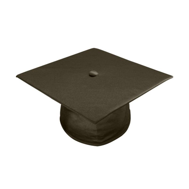Shiny Brown Bachelors Academic Cap & Gown - Graduation Gown 