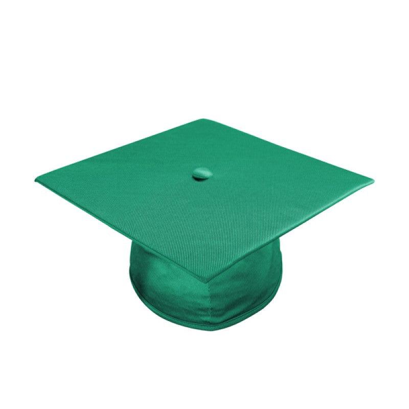 Shiny Emerald Green Elementary Cap & Gown - Graduation Gown 