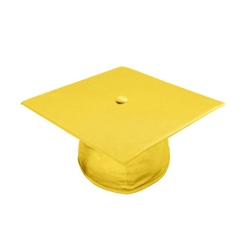 Shiny Gold Elementary Cap & Gown - Graduation Gown 
