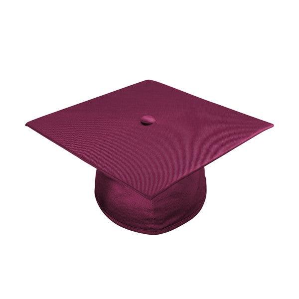 Shiny Maroon Kindergarten/Preschool Cap - Graduation Gown 