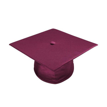 Shiny Maroon Kindergarten/Preschool Cap - Graduation Gown 