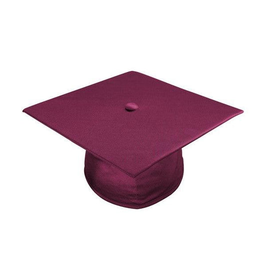 Shiny Maroon Kindergarten/Preschool Cap - Graduation Gown 