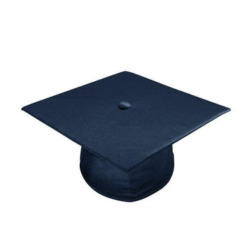 Shiny Navy Blue Kindergarten/Preschool Cap - Graduation Gown 