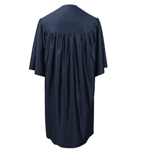Shiny Navy Blue Kindergarten/Preschool Cap & Gown - Graduation Gown 