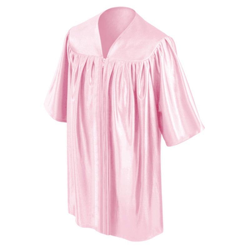 Shiny Pink Kindergarten/Preschool Gown - Graduation Gown 