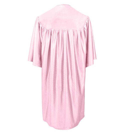 Shiny Pink Kindergarten/Preschool Cap & Gown - Graduation Gown 