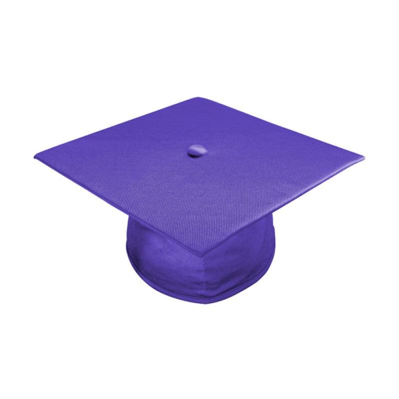 Shiny Purple Bachelors Cap & Gown - Graduation Gown 