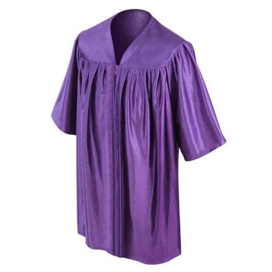 Shiny Purple Kindergarten/Preschool Gown - Graduation Gown 