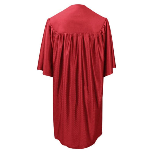 Shiny Red Kindergarten/Preschool Cap & Gown - Graduation Gown 