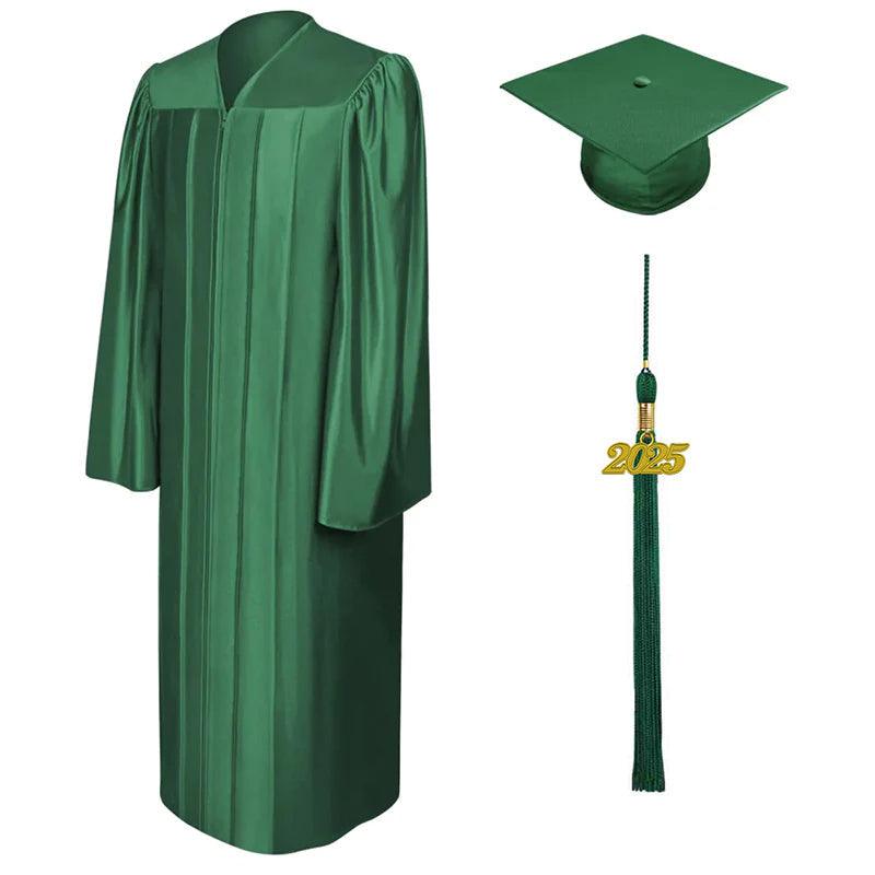 Shiny Hunter Bachelors Academic Cap & Gown - Graduation Gown 