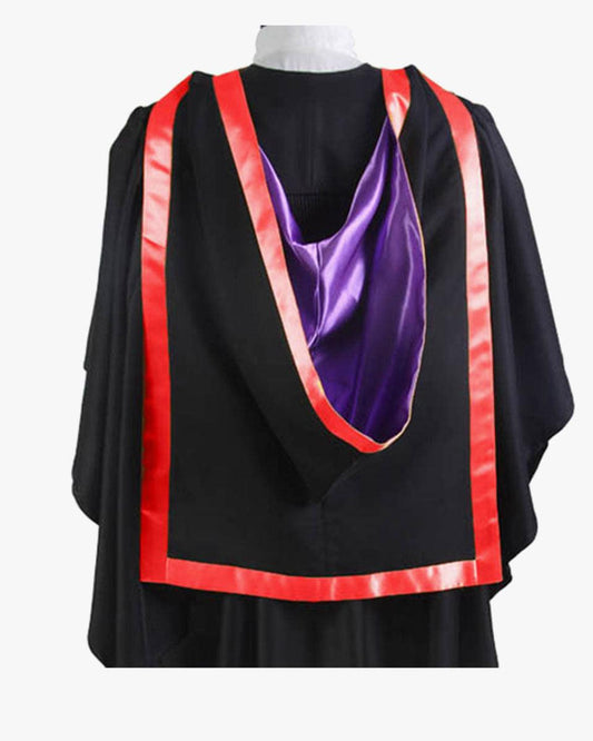 Custom UK British Academic Master Hood - Graduation Gown 