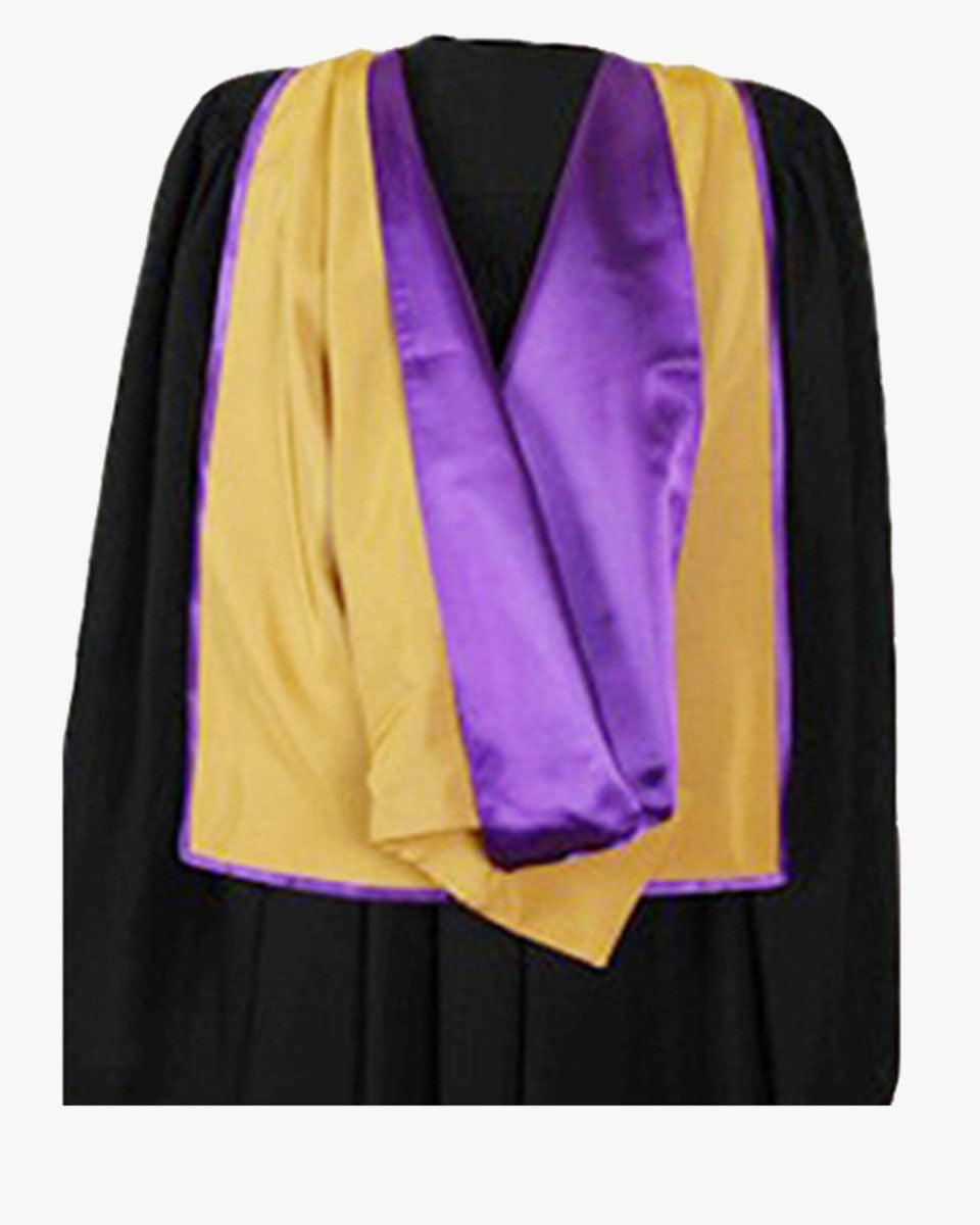 Custom Cambridge UK British Style Academic Hood - Graduation Gown 
