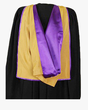 Custom Cambridge UK British Style Academic Hood - Graduation Gown 