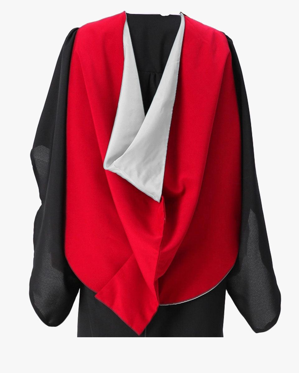 Custom UK British Style Academic Hood - Graduation Gown 